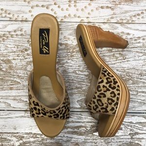 Pin Up Couture Pony Hair Heels